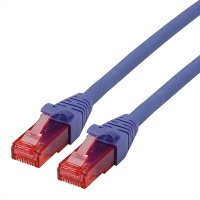 ROLINE UTP Cable Cat.6 Component Level, LSOH, violet, 10.0 m