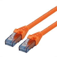 ROLINE UTP Patch Cord Cat.6A, Component Level, LSOH, orange, 0.3 m