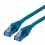 ROLINE UTP Patch Cord Cat.6A, Component Level, LSOH, blue, 1.0 m