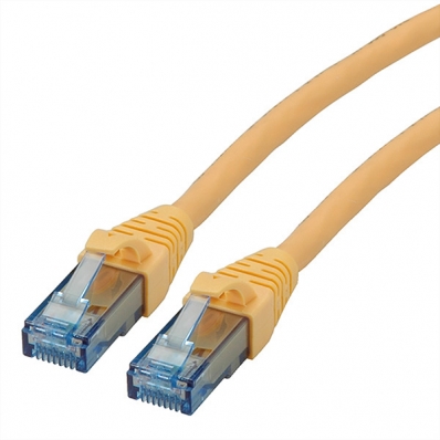 ROLINE UTP Patch Cord Cat.6A, Component Level, LSOH, yellow, 2.0 m