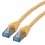 ROLINE UTP Patch Cord Cat.6A, Component Level, LSOH, yellow, 15.0 m