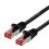 ROLINE S/FTP Patch Cord Cat.6 Component Level, LSOH, black, 2.0 m