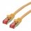 ROLINE S/FTP Patch Cord Cat.6 Component Level, LSOH, yellow, 1.5 m