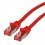 ROLINE S/FTP Patch Cord Cat.6 Component Level, LSOH, red, 0.3 m