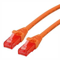 ROLINE UTP Cable Cat.6 Component Level, LSOH, orange, 0.3 m
