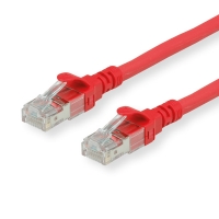 ROLINE S/FTP Patch Cord Cat.6A, Component Level, LSOH, red, 10.0 m