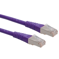 ROLINE S/FTP (PiMF) Patch Cord, Cat.6, violet, 1.5 m