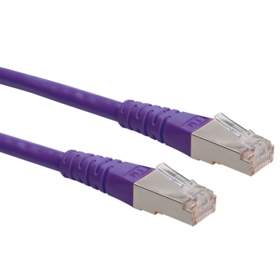 ROLINE S/FTP (PiMF) Patch Cord, Cat.6, violet, 20.0 m