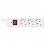 VALUE Power Strip, 3-way, with Switch, Surge Protection, white