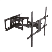 VALUE Solid Articulating Wall Mount TV Holder, black