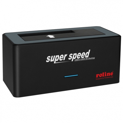 ROLINE 2.5 + 3.5 SATA HDD Docking Station, USB3.0