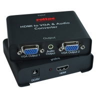 ROLINE HDMI to VGA Splitter, 2-way