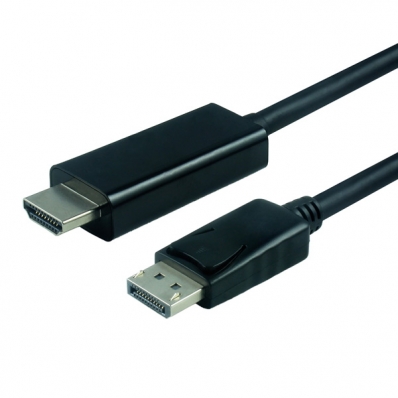 VALUE DisplayPort Cable, DP - UHDTV, M/M, black, 3.0 m