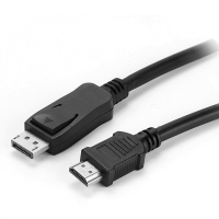 VALUE DisplayPort Cable, DP - HDTV, M/M, black, 10.0 m