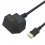 VALUE HDMI High Speed Cable + Ethernet, with magnet, M/F, black, 3.0 m