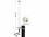 Delock LTE / GSM / UMTS Antenna N jack 2 - 6,5 dBi omnidirectional fixed pole mount white outdoor