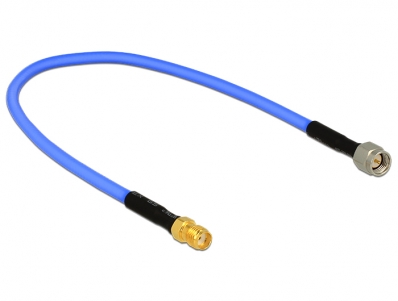 Delock Antenna Cable SMA Plug > SMA Jack (RG-402 semi flexible, 30 cm) low loss