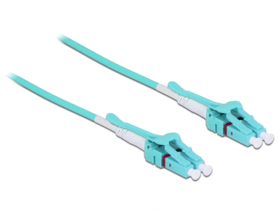 Delock Cable Optical Fibre LC > LC Multimode OM3 Uniboot 1 m