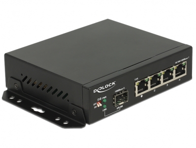 Delock Gigabit Ethernet Switch 4 Port + 1 SFP