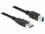 Delock Cable USB 3.0 Type-A male > USB 3.0 Type-B male 1.5 m black