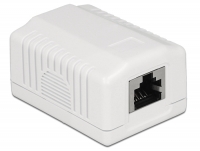 Delock Network Wall Outlet 1 Port Cat.6A LSA