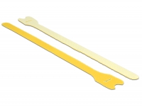 Delock Hook-and-loop fasteners L 300 mm x W 12 mm 10 pieces yellow