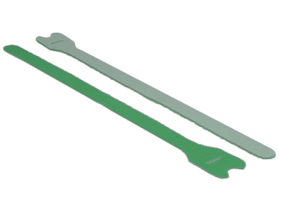 Delock Hook-and-loop fasteners L 300 mm x W 12 mm 10 pieces green