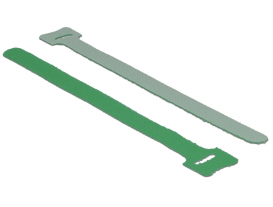 Delock Hook-and-loop fasteners L 200 mm x W 12 mm 10 pieces green