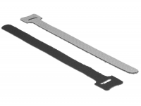 Delock Hook-and-loop fasteners L 200 mm x W 12 mm 10 pieces black