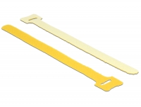 Delock Hook-and-loop fasteners L 200 mm x W 12 mm 10 pieces yellow