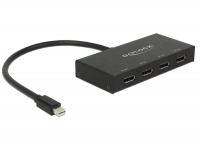 Delock Displayport 1.2 Splitter 1 x mini Displayport in > 4 x Displayport out 4K