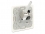 Delock Keystone Wall Outlet 2 Port compact