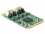 Delock Module MiniPCIe I/O PCIe full size 2 x Serial RS-422 / 485 with 600 W Surge