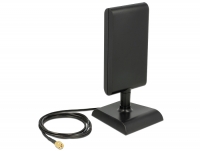 Delock LTE Antenna SMA plug 2 - 4 dBi omnidirectional with magnetic base and connection cable (ULA 100, 1 m) black