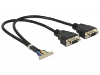 Delock Connection Cable 40 pin 1.25 mm > 2 x VGA
