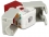 Delock Keystone Module RJ45 female > LSA Cat.6 UTP red