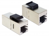 Delock Keystone Module RJ45 female > RJ45 female Cat.6 compact