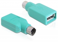 Delock Adapter USB-A female > PS/2 male