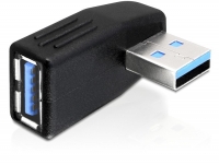 Delock Adapter USB 3.0 male-female angled 270° horizontal