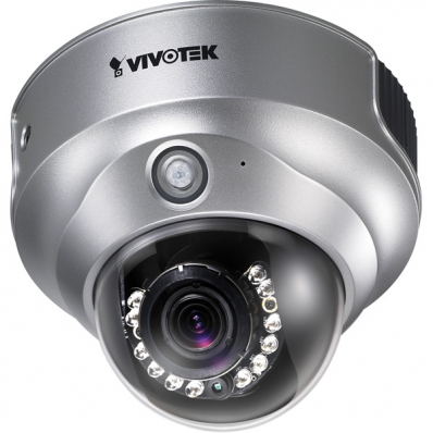 VIVOTEK FD8161, Day/Night Fixed Dome Network Camera with 2 Megapixel, IR-LED,