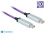 Delock Cable Thunderbolt™ 2 optical male / male 10 m purple