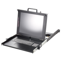 VALUE 19" LCD KVM Console, 43 cm (17") TFT, VGA, USB + PS/2, German