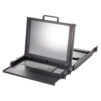 ROLINE 19" LCD-KVM Console, 48 cm (19") TFT, VGA, USB + PS/2, German