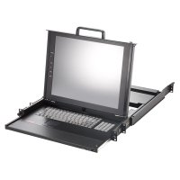 ROLINE 19" LCD KVM Console, 43 cm (17") TFT, VGA, USB + PS/2, German