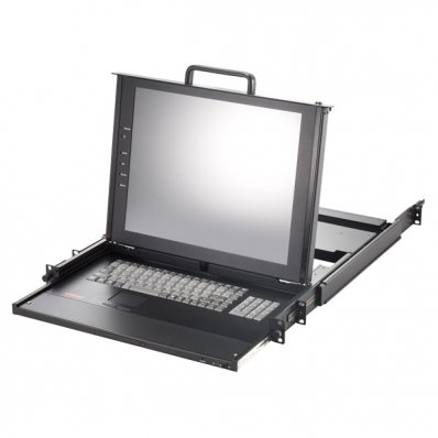 ROLINE 19" LCD KVM Console, 43 cm (17") TFT, VGA, USB + PS/2, Swiss