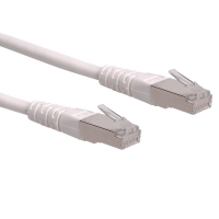 ROLINE S/FTP (PiMF) Patch Cord, Cat.6, white, 15.0 m