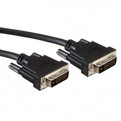 Secomp Monitor DVI Cable, DVI M - DVI M, (24+1) dual link, 2.0 m