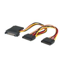 ROLINE Internal Y-Power Cable, SATA to 3x SATA