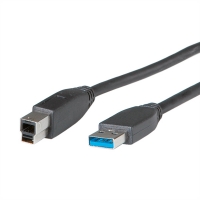 ROLINE USB 3.0 Cable, A - B, M/M, 3.0 m