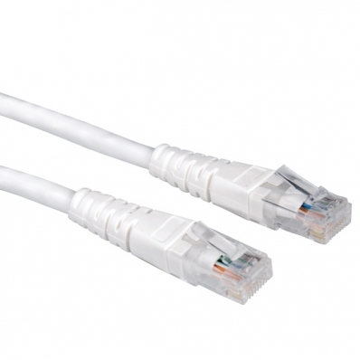 VALUE UTP Patch Cord, Cat.6, white, 5.0 m